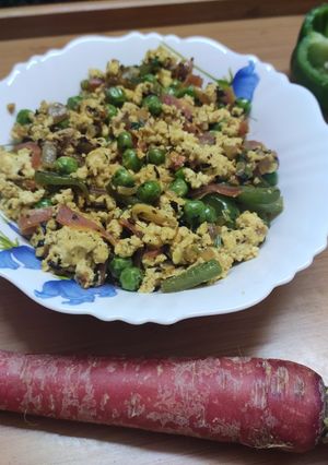 A picture of Paneer bhurji.