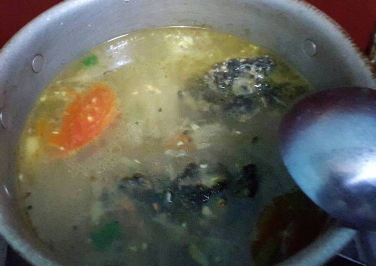 Resep Sup Kepala Ikan, Lezat