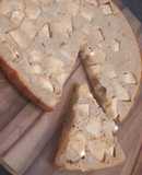 Torta integral de avena y manzana 🍎