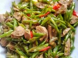 Tumis Buncis Bakso