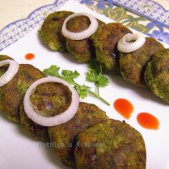 Palak Kofta A picture of Palak Kofta.