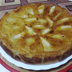 Una foto de Tarta de pera fácil