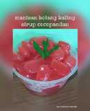 Manisan Kolang Kaling Sirup Cocopandan
