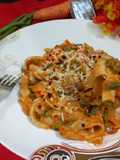 Saatvik Fettuccine (Vegetarian Fettuccine Recipe)