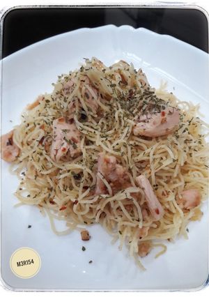 Foto resep 80. Pasta aglio olio
