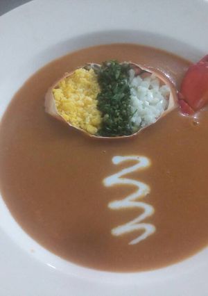 A picture of Crab Bisque.