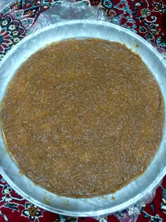 عکسی از دستور لواشک زرد آلو😋