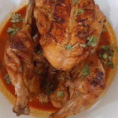 A picture of Peri chicken roast.