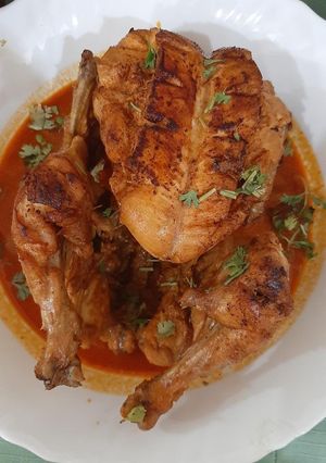 A picture of Peri chicken roast.