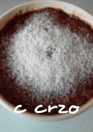 Una foto de Mug Cake de coco