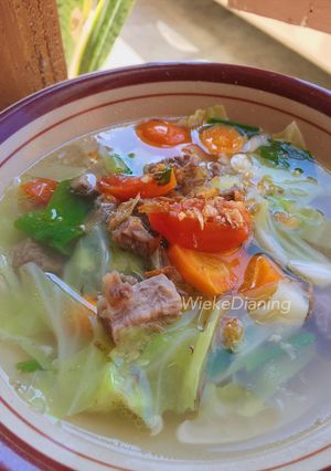 Foto resep Sayur sop daging sapi simple dan mantap