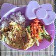 Omellet jamur & Salad