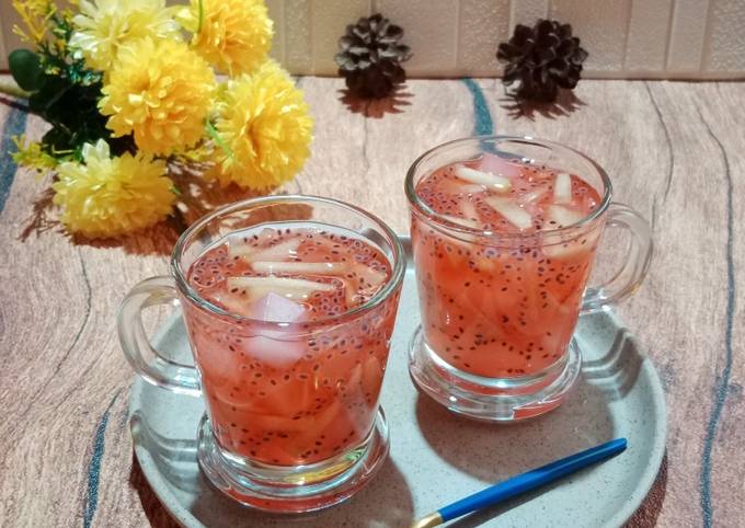 Resep Es Melon Serut Nata De Coco Oleh Kasmira Cookpad