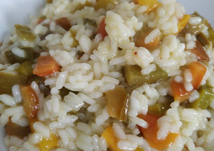 Riso con peperoni 😋