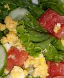 Salad trộn trứng - Món ăn giảm cân