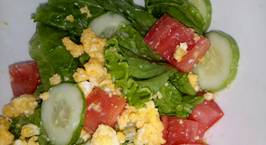 Hình ảnh món Salad trộn trứng - Món ăn giảm cân