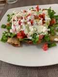 Flautas de pollo con queso crema philadelphia