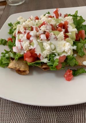 Una foto de Flautas de pollo con queso crema philadelphia