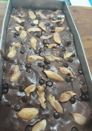 Foto resep Brownis coklat kenari