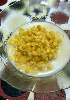 Foto resep Kolak jagung pandan