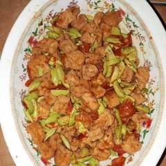A picture of Tumis Tahu Pete Nalala.