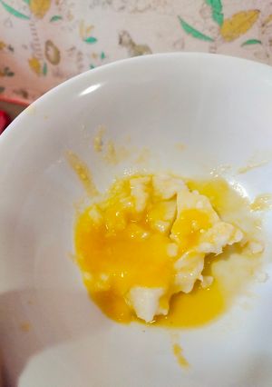 Foto resep Snack mpasi bubur sumsum kuah mangga harum manis