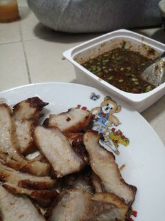รูปของ คอหมูย่าง​ หม้อทอดไร้น้ำมัน