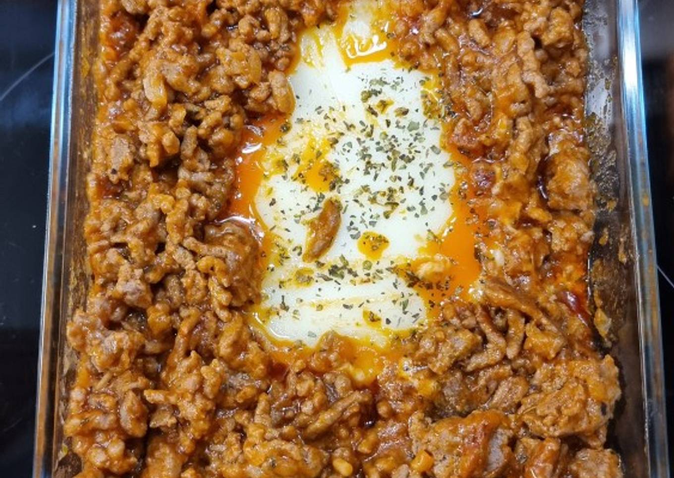 Carne provolone al horno