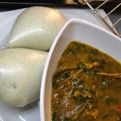 A picture of Ogbono soup.