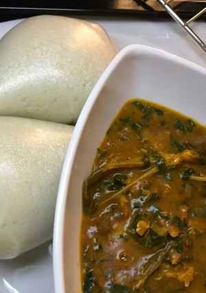 A picture of Ogbono soup.