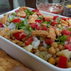 A picture of Chana Chaat.