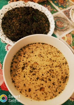 عکسی از دستور اشکنه کشک🥣🍲