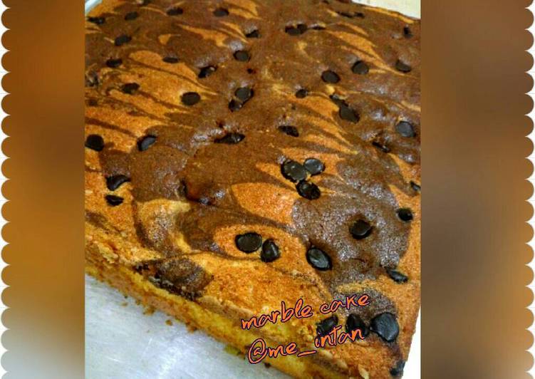 Marble cake mocca