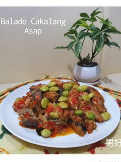 Foto resep Balado Cakalang Asap Pete