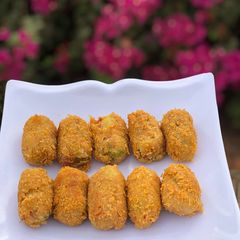 A picture of Sweet potato nuggets.