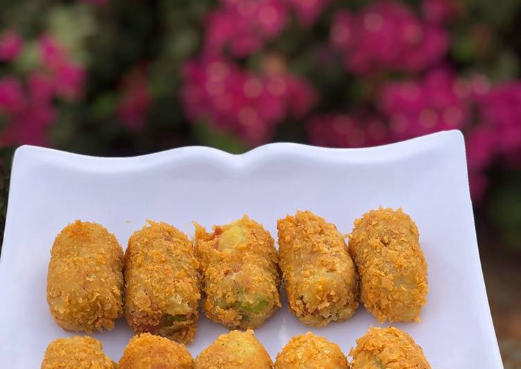 Recipe of Sweet potato nuggets in 22 Minutes at Home