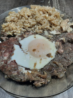 Una foto de Hígado encebollado con salsa de soja