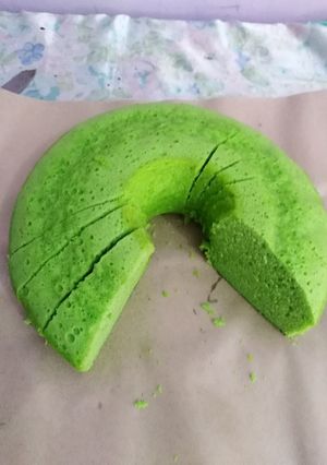 Foto resep Bolu kukus pandan