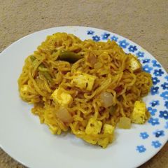 Paneer Maggi A picture of Paneer Maggi.