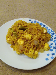 A picture of Paneer Maggi.