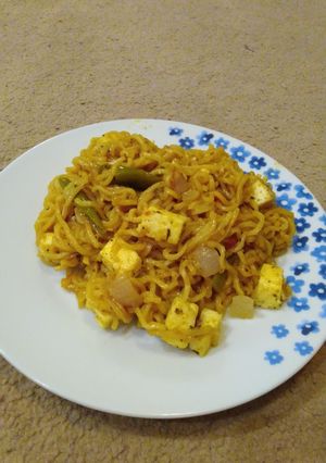 A picture of Paneer Maggi.