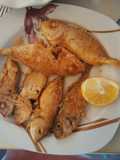 Red Mullet with Cornmeal