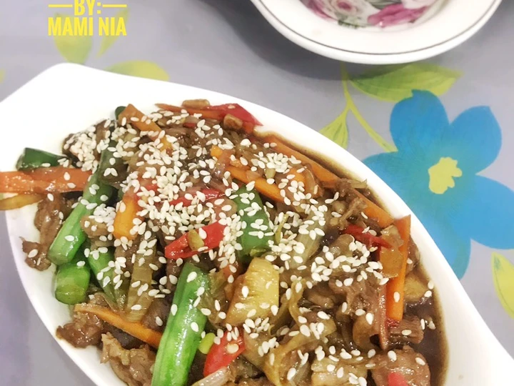 Langkah Mudah untuk Membuat Resep Beef Teriyaki Ala mami Nia yang  Bikin Ketagihan Anti Ribet, Bikin Ngiler