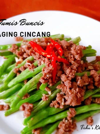 Cara Gampang Membuat Resep  85. Tumis Buncis Daging Cincang yang Sempurna, Bisa Manjain Lidah