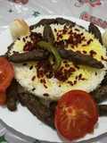 Kebab with Saffron Rice and Barberries