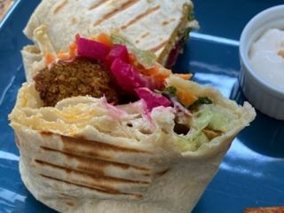 Wrap com Falafel