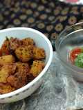 পটেটো সুজি পপকর্ন (potato suji popcorn recipe in bengali)