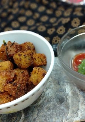 পটেটো সুজি পপকর্ন (potato suji popcorn recipe in bengali) রেসিপির প্রধান ছবি