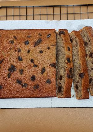 Foto resep Bolu pisang spekuk kurma