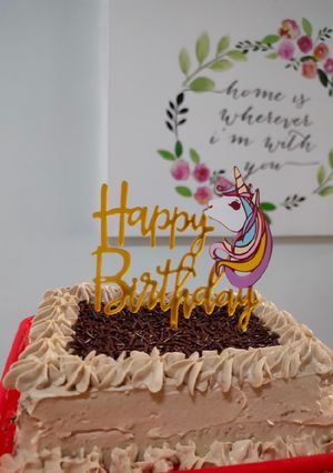 Foto resep Cake Ulang Tahun Sederhana Lembut Enak